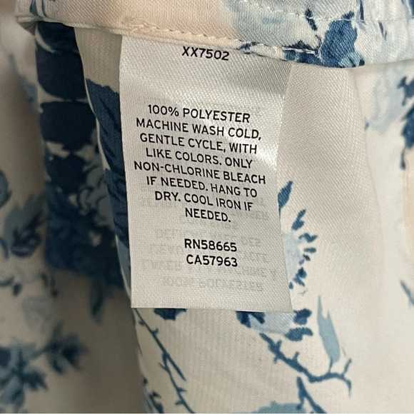 Rachel Parcell Floral Print Satin Robe Size XS NWT - Picture 3 of 11